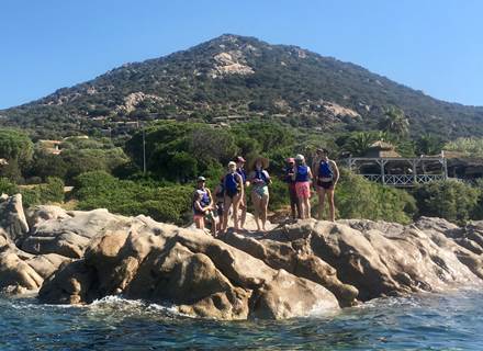 Abbartello kayak Corse coasteering marche aquatique côtière