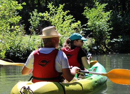 sortie nature guidee en canoe kayak
