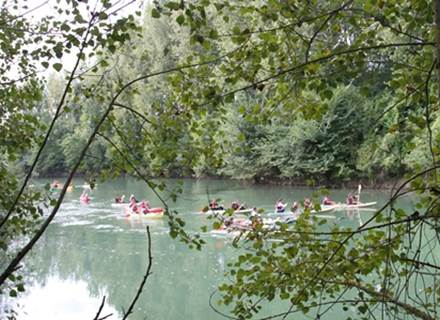 parcours en canoe de Frise à Cappy