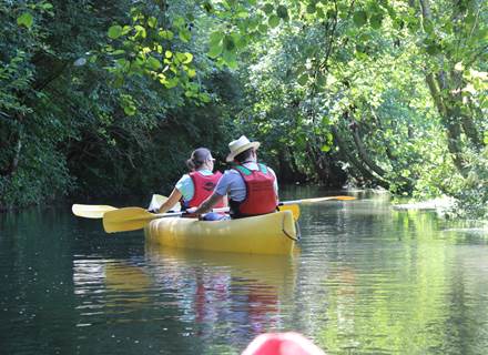 canoe kayak en val de Somme