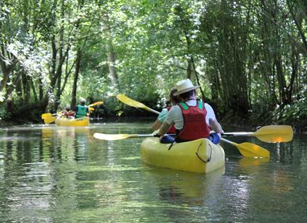 la riviere Ancre à Bonnay, affluent de la Somme