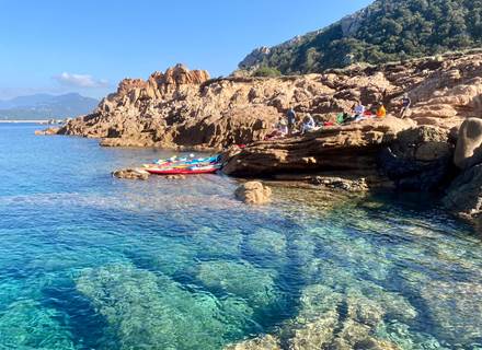 Abbartello kayak itinerance de 2 jours et demi en Corse