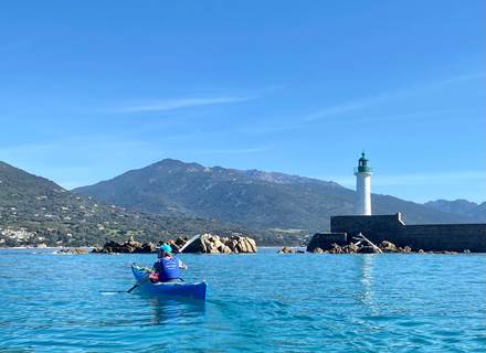 Abbartello kayak Propriano Corse