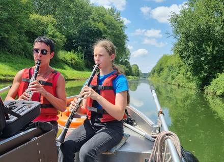 balade en barque sur la Somme