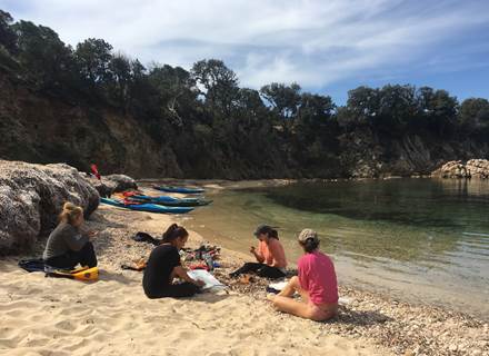 Abbartello kayak Corse vers Cupabia
