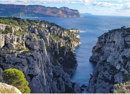 Calanque d'En Vau depuis le col de l'Oule