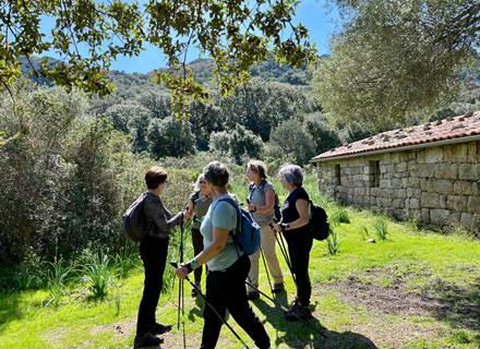 Abbartello kayak marche nordique caseddu Cauria