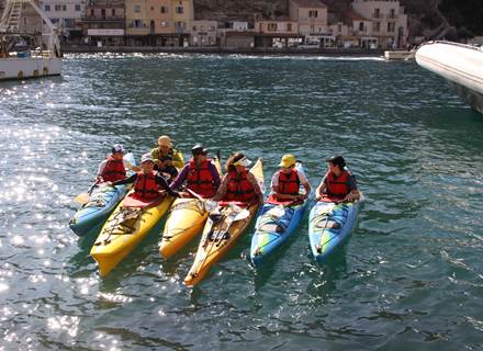 Abbartello kayak Corse Bonifacio