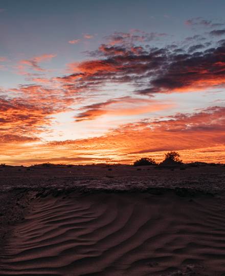 coucher de soleil