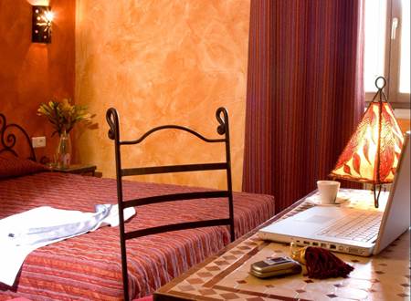 La réception du Relais de Vellinus Hôtel Beaulieu sur Dordogne