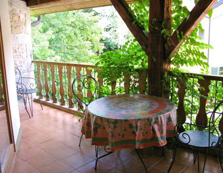 terrasse privative