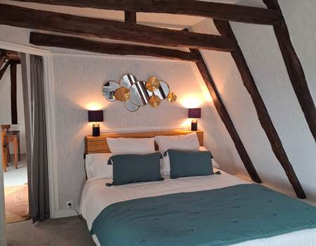 les charmes de sarlat- chambre tilleul