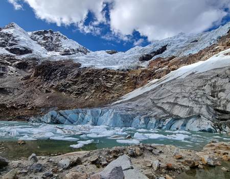 Laguna congelada o Rocotuyoc