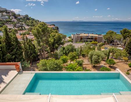 1 Oliveres Loft Vue de la terrasse