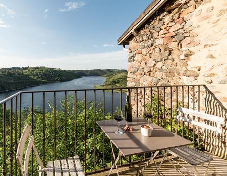 Terrasse côté Loire