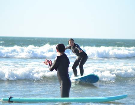 Agadir surf academy-cours privé 2 personnes