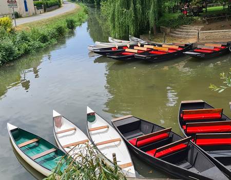 Embarcadère de la Venise verte au Mazeau