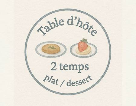 2 temps plat dessert