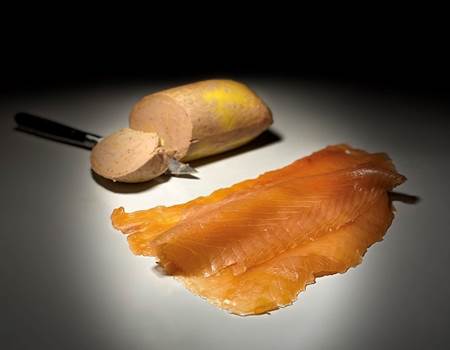 saumon foie gras