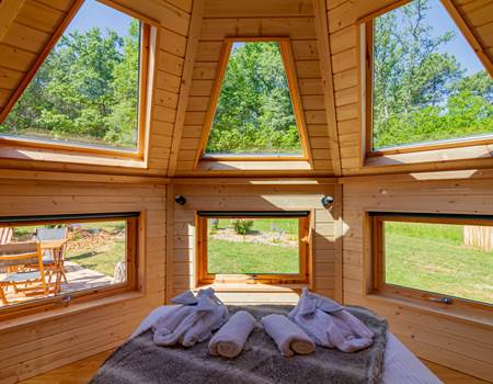 CABANE DE LUXE AVEC VUE SUR LES ETOILES