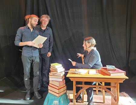 Abbaye de Belleperche - Les filles et les maths ça match - ©Perenne cie