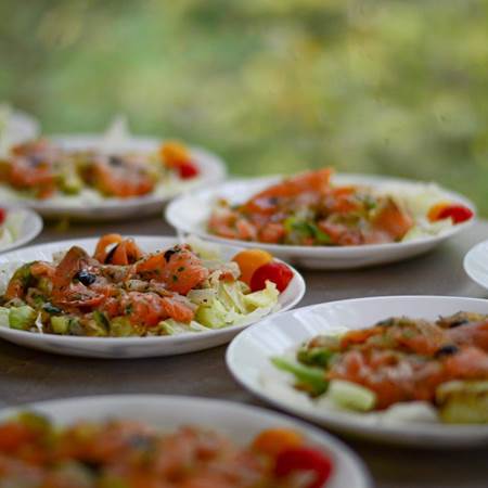 Repas servi par le traiteur "Les Imprévus de Cécilou"-gallery-offer
