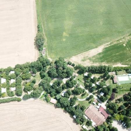 Vue aérienne du camping-gallery