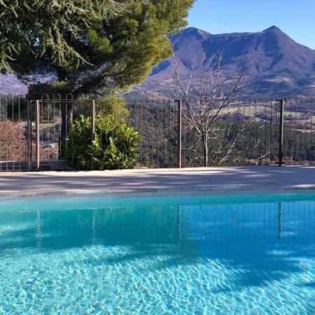 La piscine en hiver (non chauffée) - parfait complément au sauna-gallery-offer
