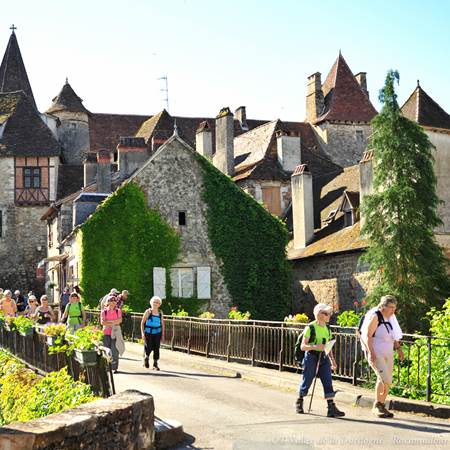 En sortant des gîtes-gallery