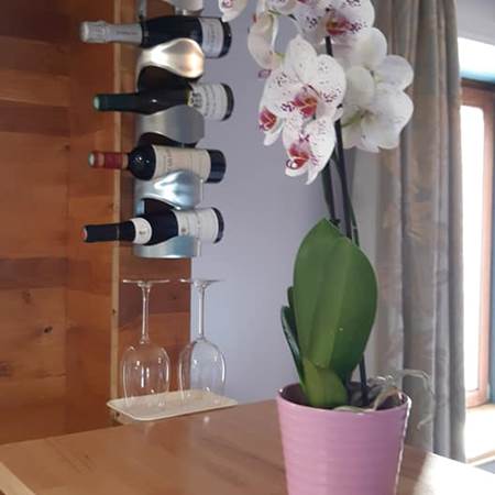 Chambre Cabanon - espace accueil - rénovation 2021 Le Ranch des Lacs-gallery-offer