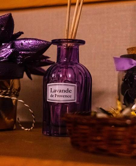 Dortoir  chambre violet