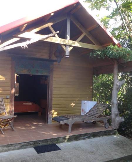 LE BUNGALOW "CONFORT" 6 personnes - terrasse