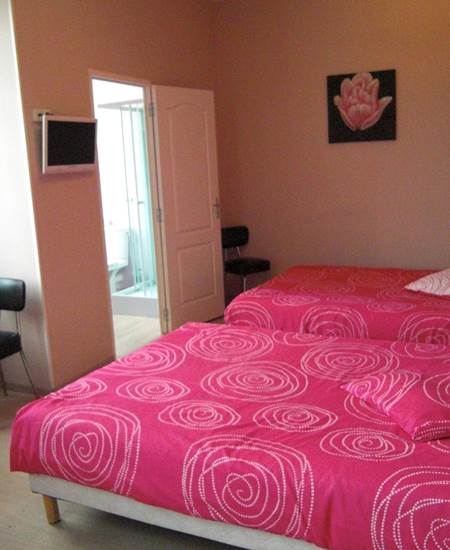 Chambre lits jumeaux