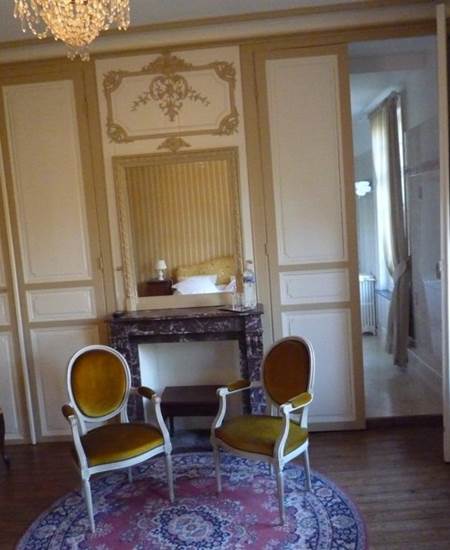 Château de Behen chambre Citrine