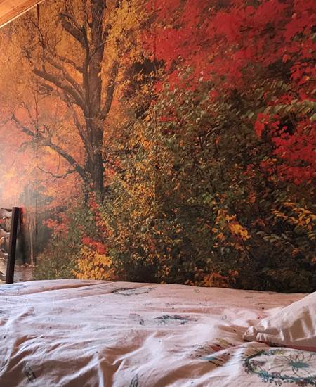 petit lit et petits (h)êtres de la forêt