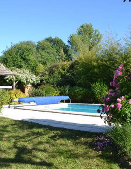jardin avec piscine privative proche Rocamadour