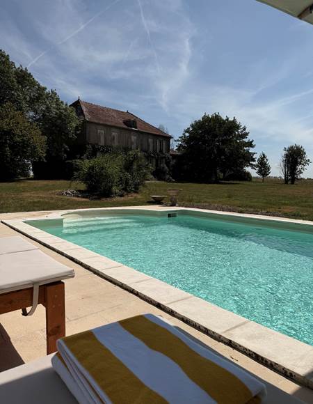 Domaine de Chaunac - Piscine 10x5m