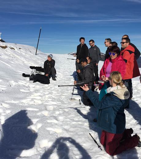 Challenge sarbacane sportive après l 'igloo