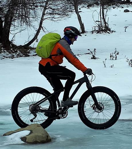 Le VTT en hiver, c 'est top