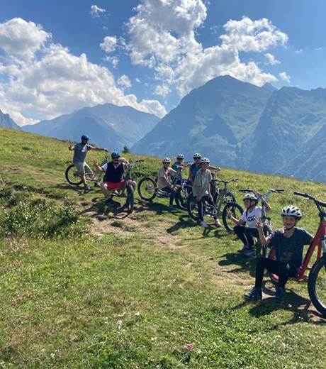 Pause près de l 'altiport 007 à Peyragudes
