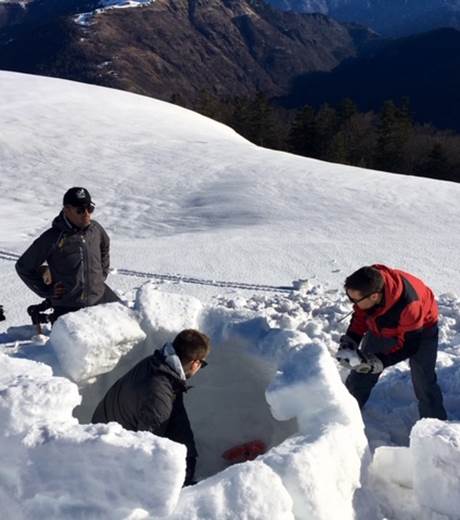 Construction sur le plateau de Téchous