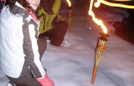 Balade nocturne aux flambeaux