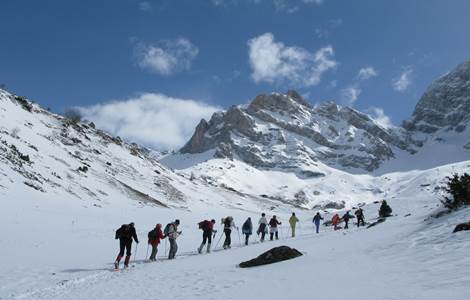 Randonnée hivernale aux Espuguettes de Gavarnie