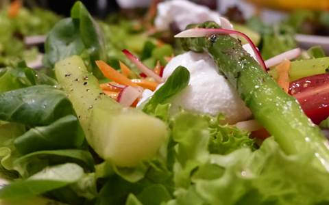 assiette printemps