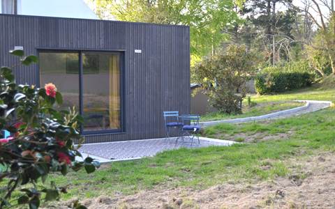 Ty Kerleguer - terrasse vue jardin