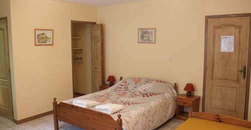 chambre orange - orange room large cottage