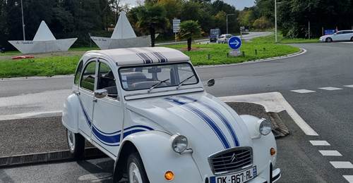 2cv france 3 31 AVENUED ELA GARE EN VISITE 0 LA TREMBLADE
