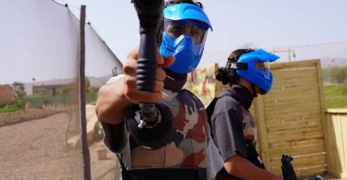 Agadir Paintball - mise en situation