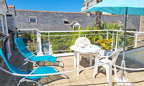 Clos de la Fontaine Dinard, terrasse du N°5