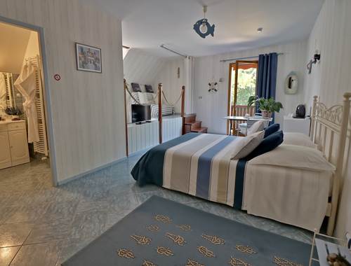 Chambre double de Luxe Le Pas de l' Âne Saint Ondras